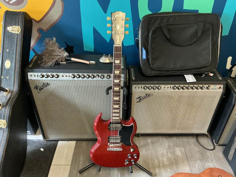 Gibson SG Standard '61 with Stoptail 2019 - Present - Vintage Cherry used