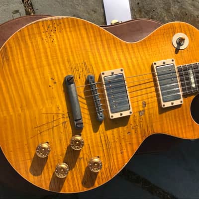 2012 Gibson Custom Paul Kossoff 1959 Les Paul Murphy Aged image 1