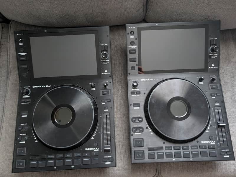 Denon SC6000 Prime Media Players 2020 - Overall Matte Black with top-panel housing and anodized aluminum finish image 1
