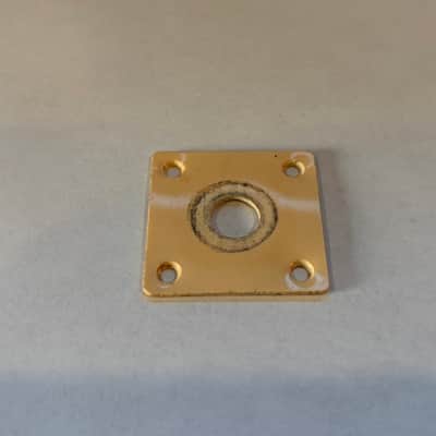 Gibson les paul jack plate 1957 - cream image 1