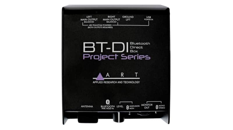 ART BT-DI Project Series Bluetooth Direct Box - Black image 1