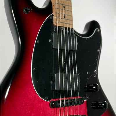 Music Man StingRay HT Guitar Raspberry Burst w/bag image 4