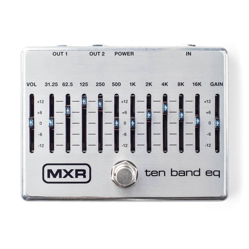 MXR M108S Ten Band EQ 2016 - Present - Silver image 1