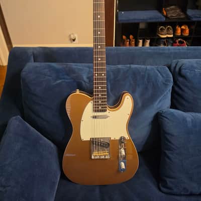 Fender JV Modified '60s Custom Telecaster 2022 - Present Firemist Gold image 1