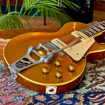 1953 Gibson Les Paul Goldtop w/ Bigsby + case image 3