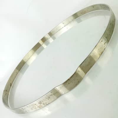 Leedy 14" Resonant Straight Stick-Chopper Nickel-Steel Snare Drum Gates Rim/Hoop image 5