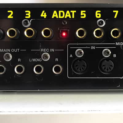 Akai MPC4000  ADAT +Analog 8x out IB-48P compatible output card