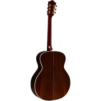 Guild F-55E Jumbo Acoustic-Electric Guitar Regular Natural image 4