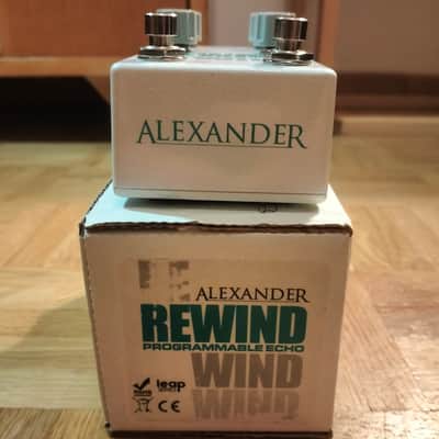 Alexander Pedals Rewind Programmable Echo 2022 - Present - White image 4