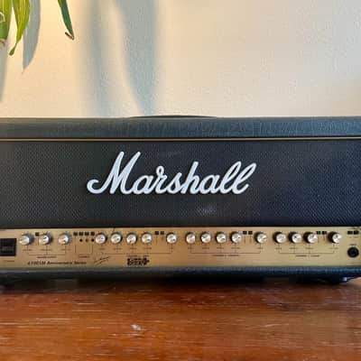 Marshall 6100 30th Anniversary Series 3-Channel 100-Watt Guitar Amp Head 1992 - 1997 - Black image 1