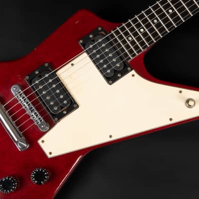 1989 Gibson Explorer with Ebony Fretboard - Wine Red | USA Vintage Post Norlin Era Bill Lawrence “The Original” Humbucker Pickups 3.65kg | OHSC image 18
