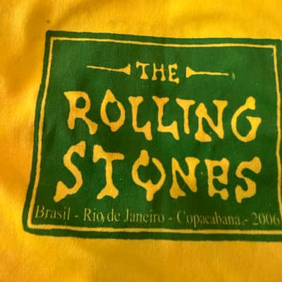 ROLLINGSTONES Copacabana Tank Top 2006 - Yellow image 2