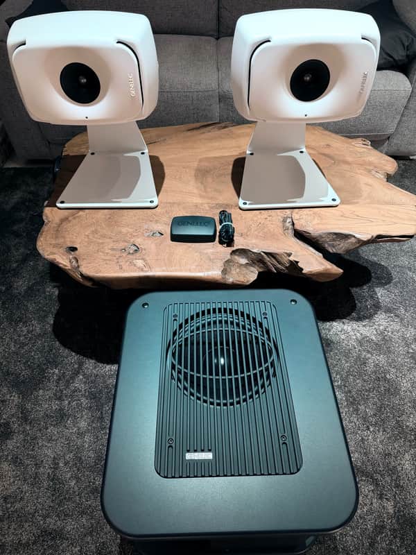 Genelec 8341A SAM 3-Way Powered Coaxial Studio Monitor (Pair) | Reverb
