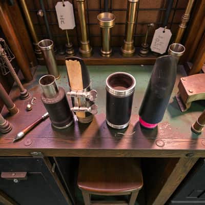 Orpheus Kyiv USSR Bb Clarinet – Donor Set for Restoration / German-Oehler System / 1980s image 11