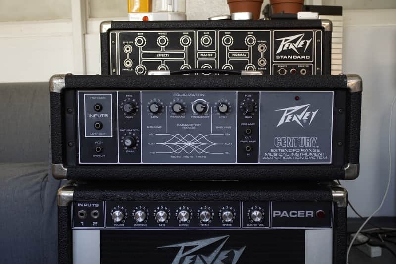 Peavey Century 200H - vintage guitar, bass solid state, transistor amp image 1