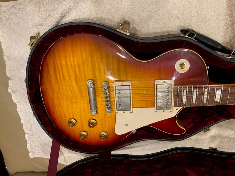2003 Gibson R9 Custom Shop Historic Collection '59 Les Paul Reissue, Cherry Sunburst image 1