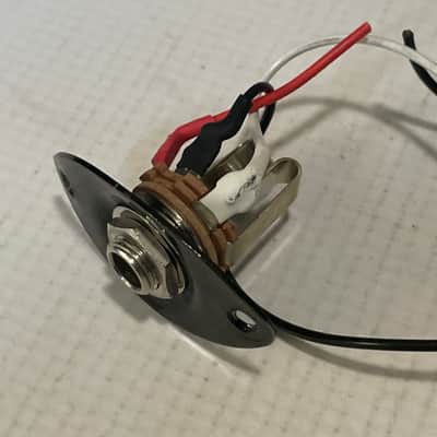 2010's Jackson Dinky Guitar Factory Upgraded Wiring Harness Electronics Dunlop Volume Pot CRL Switch image 2