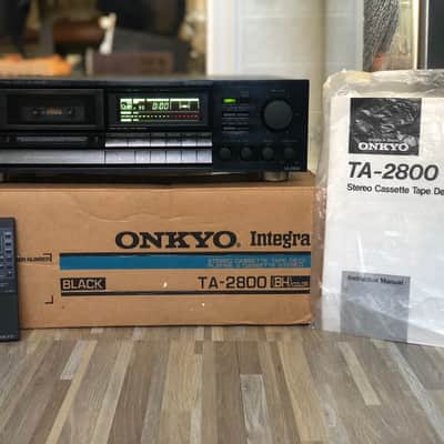 RARE Onkyo Integra TA-2800 3 Motor 3 Head Dual Capstan ~BOX, REMOTE, MANUAL~ LOOK ! image 1