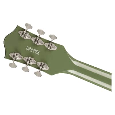 Gretsch G5420T Electromatic Classic Hollow Body Electric Guitar w/Bigsby, Laurel Fingerboard, Two-Tone Anniversary Green image 6