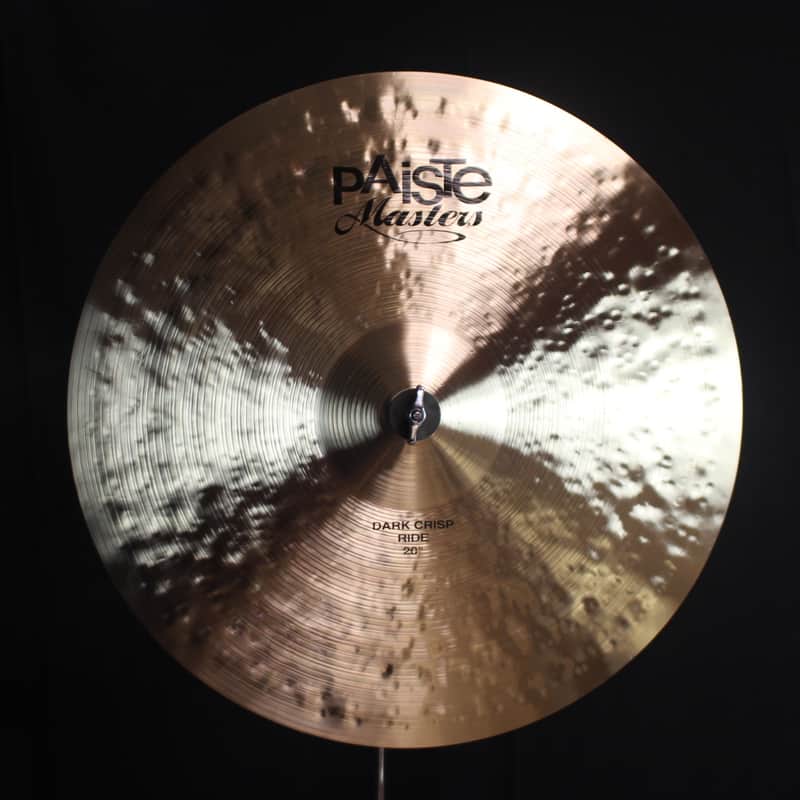 Paiste 20" Masters Dark Crisp Ride - 2390g (video demo) image 1