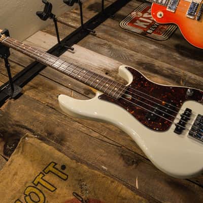 Mike Lull PJ4 30 Bass - Aged Olympic White image 10
