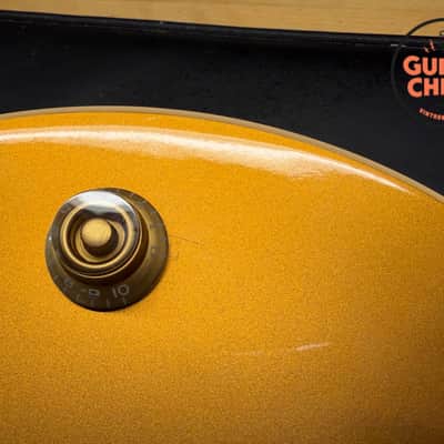 2011 Gibson Les Paul Double Cutaway P-90 Goldtop w/ Hard-Shell Case image 14