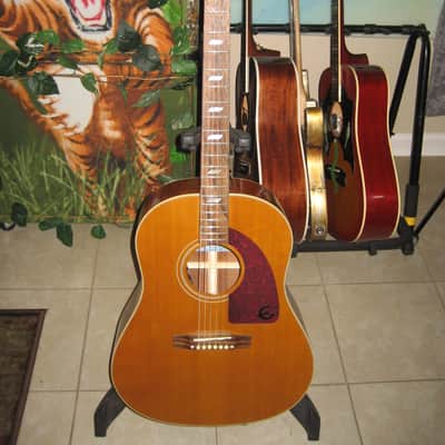 Epiphone Masterbilt Tribute Texan FT79 Acoustic/Electric Guitar~2000 ~ w/Hard Case~Excellent~Fishman image 2