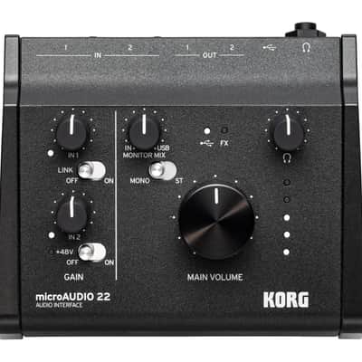 Korg microAUDIO 22 USB Audio Interface image 1