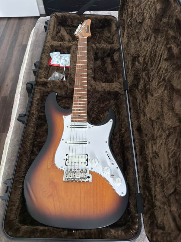Ibanez ATZ10P-SBM Premium Andy Timmons Signature 2022 - Present - Sunburst Matte image 1
