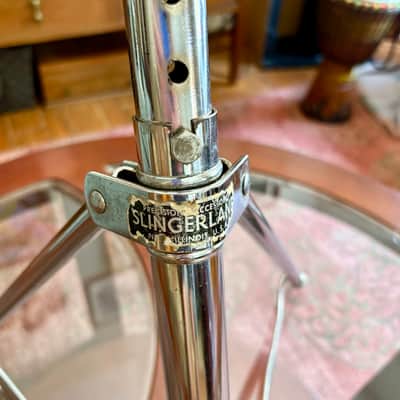 Slingerland Rocket Throne (Base Only) 60's - Chrome image 2