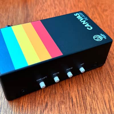 Walrus Audio Canvas Passive Re-Amp Unit 2023 - Present Black w/ Rainbow Graphic image 3