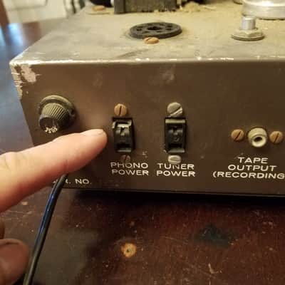 Eico HF-20 mono tube amp hi-fi dual 6L6 with ornamental cage 1959 image 11