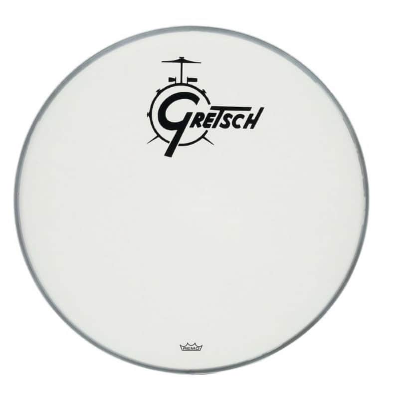 Gretsch GRDHCW18 Logo Coated Bass Drum Head - 18" image 1