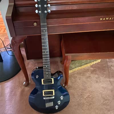 All Original Yamaha AES 620 2000's Blue Burst Seymour Duncan image 5