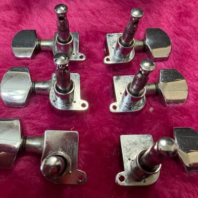 1970s 1980s Schaller 3 x 3 M6 Tuners - Chrome | Vintage Gibson Guild image 15