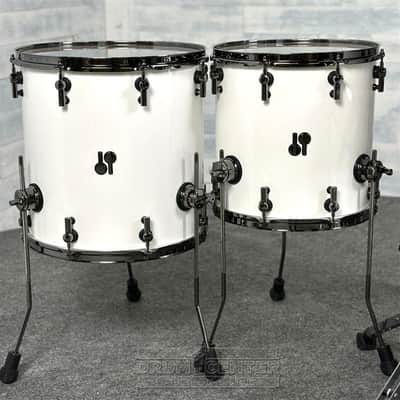 Sonor SQ2 Beech 5pc Drum Set Solid White Gloss image 5