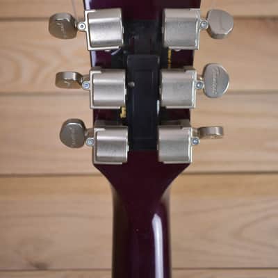 Gibson Les Paul Robot 2008 - Burgundy Purple Metallic image 9