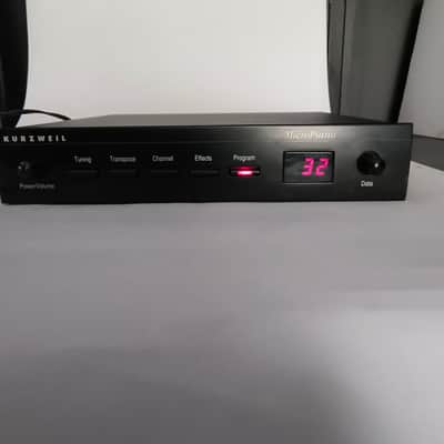 Kurzweil MicroPiano MIDI Sound Module 1990s - Black image 6