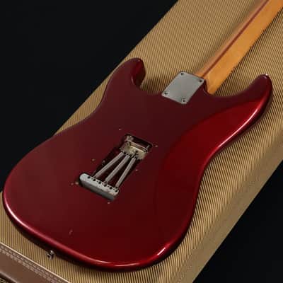 Fender USA Vintage Hot Rod '57 Stratocaster Maple Fingerboard Candy Apple Red [V174159] (04/29) image 8