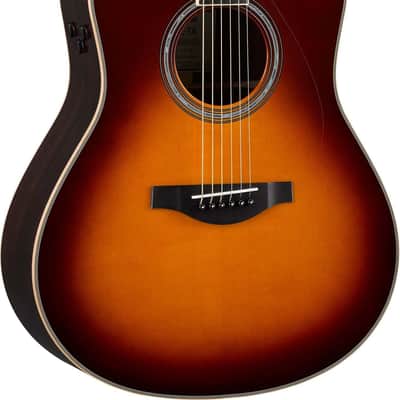 Yamaha LL-TA BS - Brown Sunburst Trans-Acoustic LL Guitar image 1