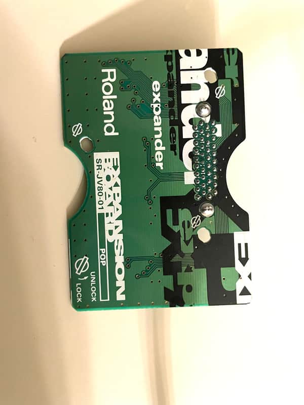 Roland SR-JV80-01 Pop Expansion Board | Reverb