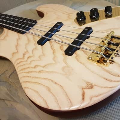 scorpio Jaco Pastorius fretless Jazz Bass NT image 17