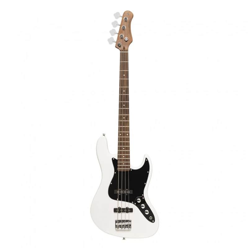 Stagg SBJ-30 WHB Standard "J" Paulownia Body Roasted Maple Neck 4-String Electric Bass Guitar image 1