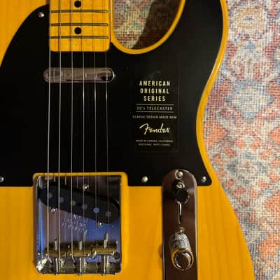 Fender American Original 50s Telecaster 2018 - Butterscotch Blonde image 3