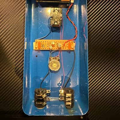 Colorsound  Sola Sound Fuzz Box 1996 - Blue Vintage 1996 Colorsound One Knob Fuzz Box - Dick Denney Sola Sound - Original First Issue image 13