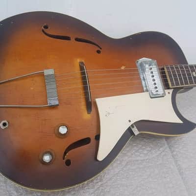 60's KAY GALAXIE SEMI JAZZ GUITAR - made in USA image 2