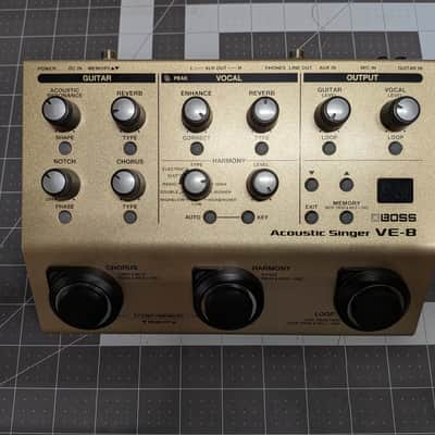 Boss VE-8 Acoustic Singer Effects Processor Looping Pedal image 3