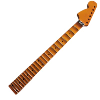 Big Head Full Scalloped Maple Guitar Neck,24-Fret Left hand image 2
