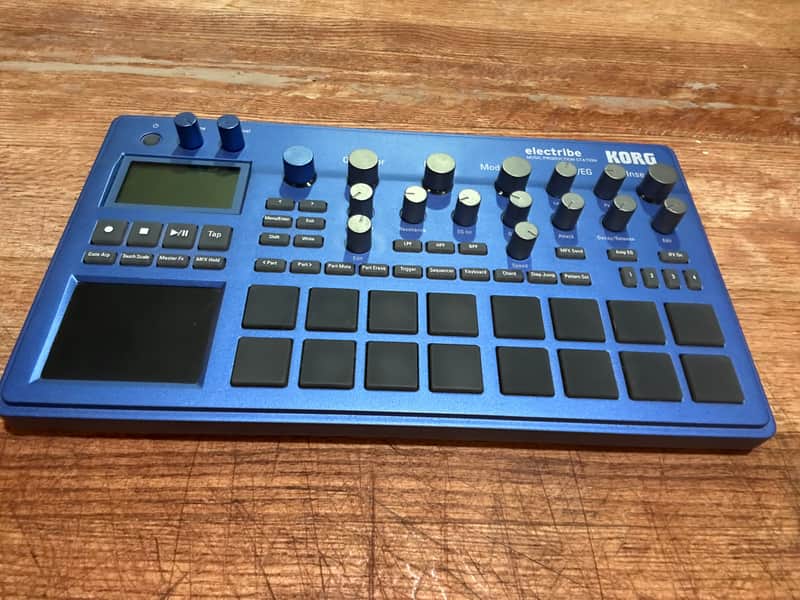 Korg Electribe 2 2010s - Blue image 1