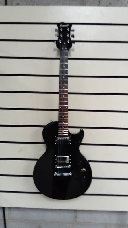 Marshall Electric Guitar With Gig Bag And Accessories Black image 1